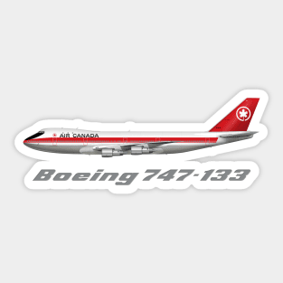 Copy of Air Canada 747-100 Tee Shirt Version Sticker